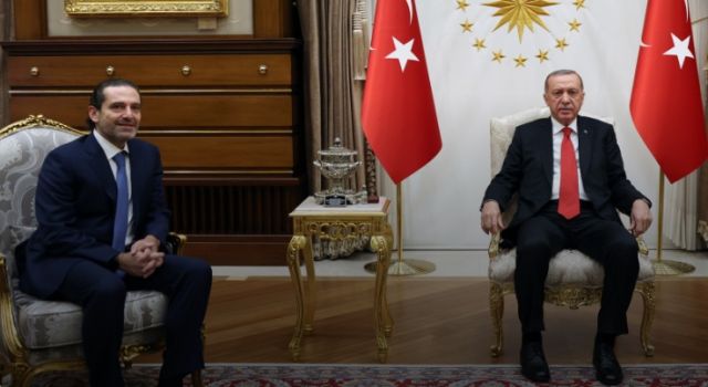 Cumhurbaşkanı Erdoğan, eski Lübnan Başbakanı Hariri’yi kabul etti