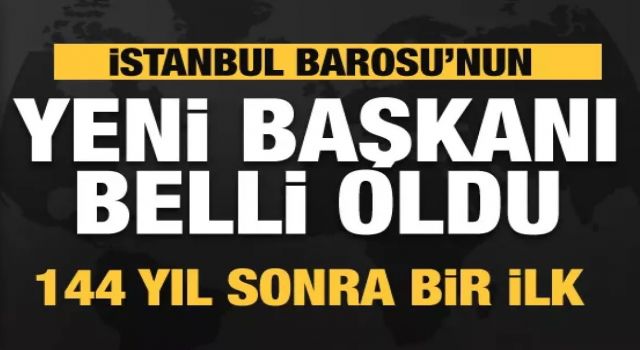 İstanbul Barosu'nun yeni başkanı Filiz Saraç oldu! 144 yıl sonra bir ilk