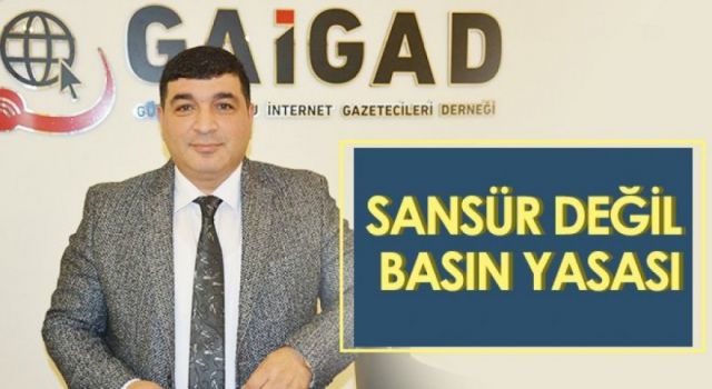 TİMBİR Kurucusu ve GAİGAD Başkanı Levent Özkurt,SANSÜR DEĞİL BASIN YASASI