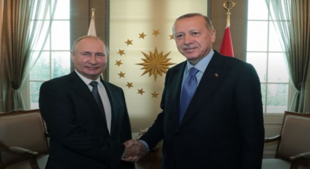 Cumhurbaşkanı Erdoğan, Rusya Devlet Başkanı Putin ile telefonda görüştü