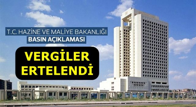 Hazine, Düzce depreminden dolayı vergi ödemelerini 1 ay uzattı