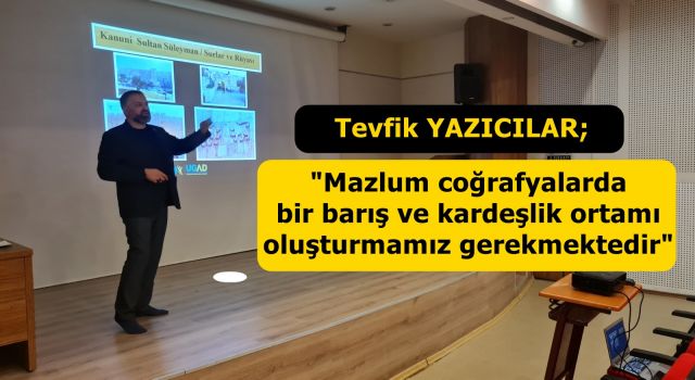 Genç Aktivistler'den "İnsan Hakları İhlalleri" Konferansı