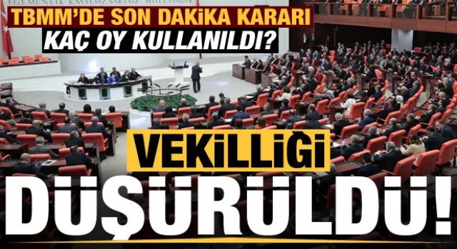 TBMM'de son dakika kararı! Semra Güzel'in milletvekilliği düşürüldü!