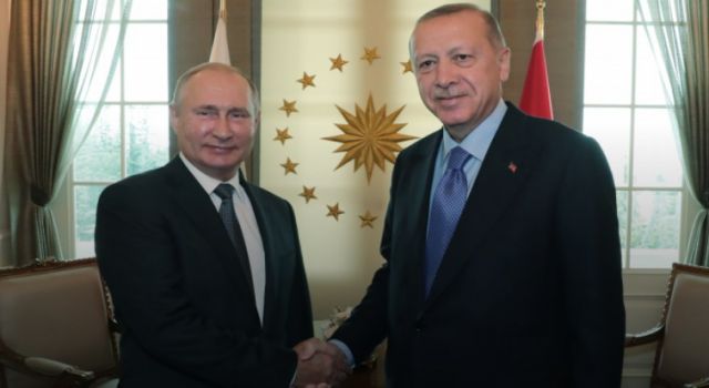 Cumhurbaşkanı Erdoğan, Rusya Devlet Başkanı Putin ile telefonda görüştü