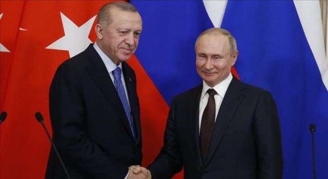 Cumhurbaşkanı Erdoğan, Rusya Devlet Başkanı Putin ile telefonda görüştü