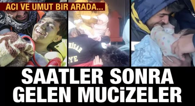 Acı ve umut dolu bekleyiş... Kahramanmaraş'ta 60. saatte mucize kurtuluş