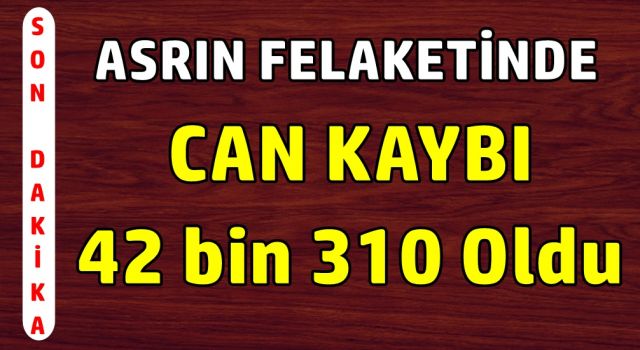 AFAD, son can kaybı sayısını açıkladı