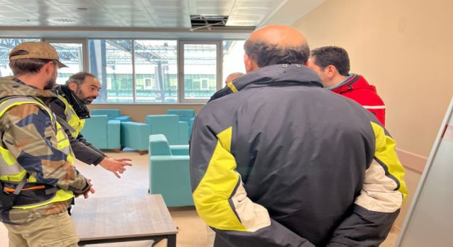 Avrupa Erbakan Vakfı Koordinatörü Halid Erdemir Hastanelerde inceleme yaptı