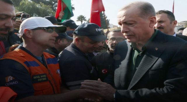 Cumhurbaşkanı Erdoğan, Hatay’da
