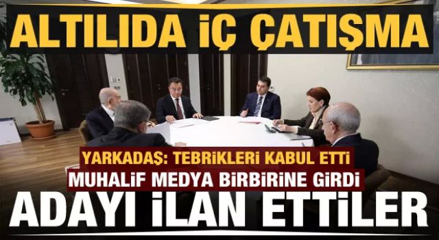 CHP medyası birbirine girdi! Altılı masanın adayı ilan edildi