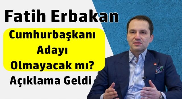 Doğan Bekin; "Fatih Bey'in Cumhurbaşkanı Adayı olmayacak iddiası doğru değil"