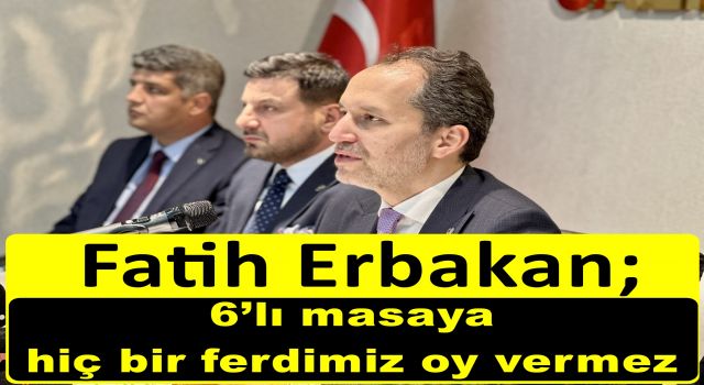 Fatih Erbakan o iddiayı çok net ifadelerle yalanladı!