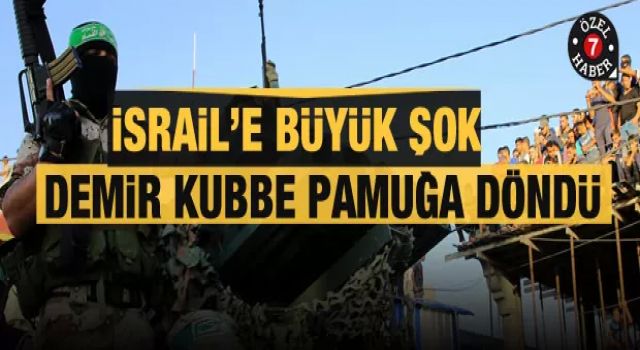 İsrail'e büyük şok! Demir Kubbe pamuğa döndü