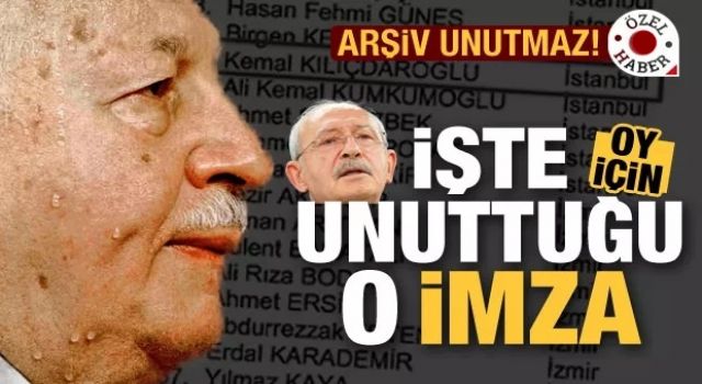 İşte Kılıçdaroğlu'nun oy için unuttuğu 'Erbakan'a zindan' imzası