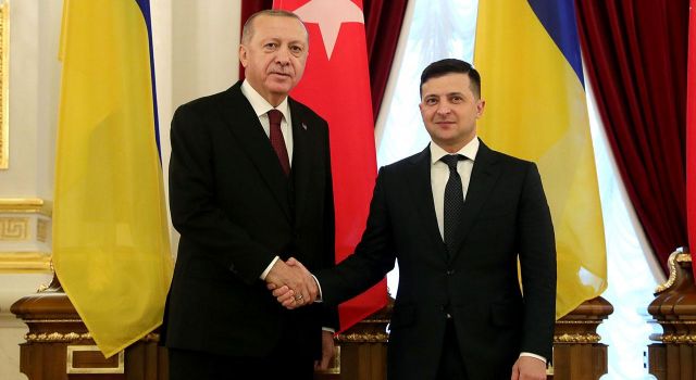 Cumhurbaşkanı Erdoğan, Ukrayna Devlet Başkanı Zelenskiy ile telefonda görüştü