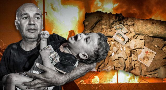 Siyonist İsrail'in Gazze saldırıları 14. gününde: Bu akan ümmetin kanı