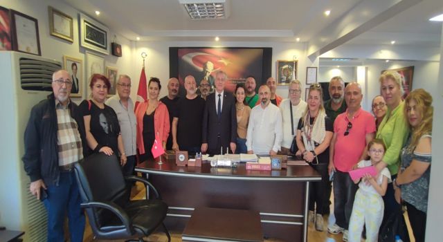Susurluk Belediye Başkanı Nurettin Güney, İstanbul Gazete ve Haberciler Federasyon Derneği’ni Konuk Etti