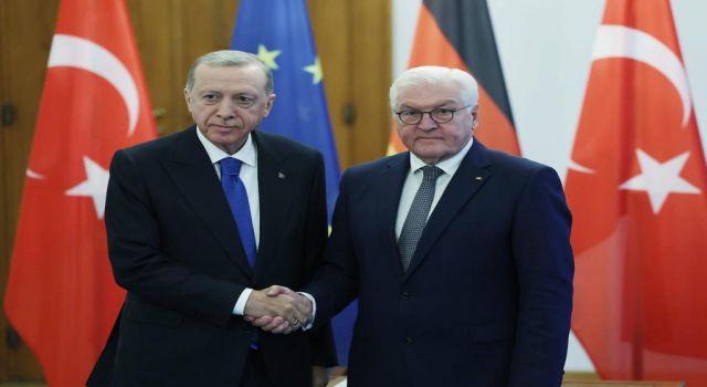 Cumhurbaşkanı Erdoğan’ın Almanya Cumhurbaşkanı Steinmeier ile görüştü