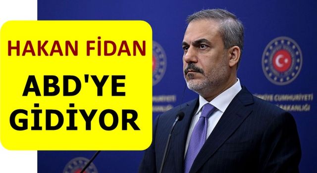 Hakan Fidan, Gazze Temasları İçin ABD'ye Gidiyor