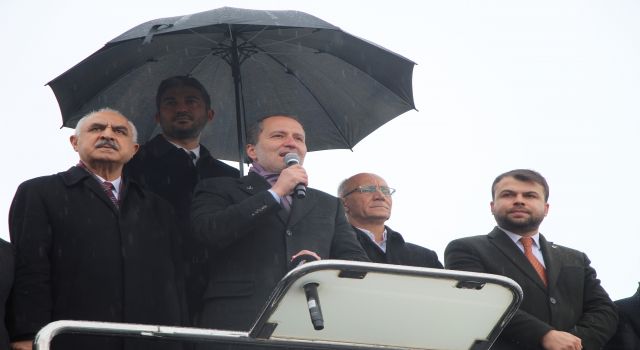 YRP Başkanı Erbakan: "Bölge insanına hizmetkar olacağız inşallah"