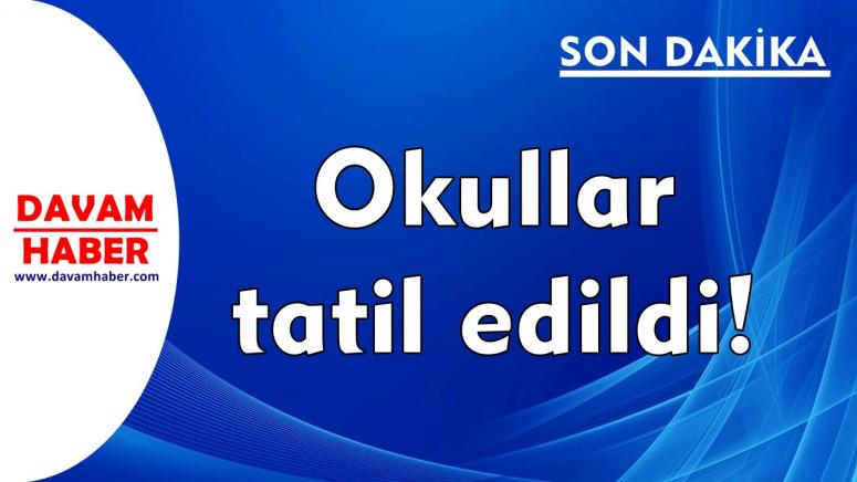 Karonavirüs Tedbirinden Dolayı Okullar Tatil Edildi