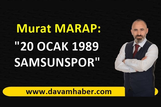 20 OCAK 1989... SAMSUNSPOR