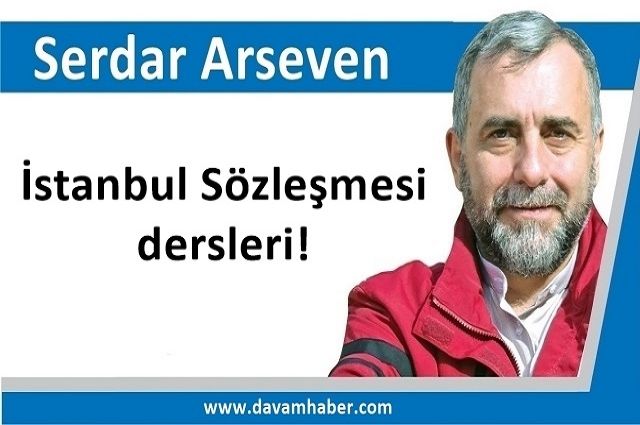 İstanbul Sözleşmesi dersleri!