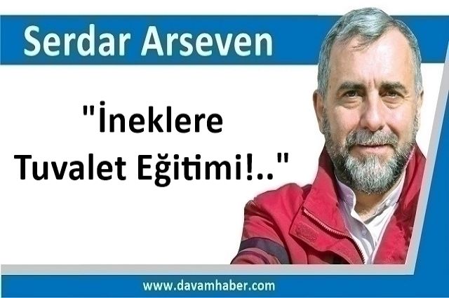 "İneklere Tuvalet Eğitimi!.."