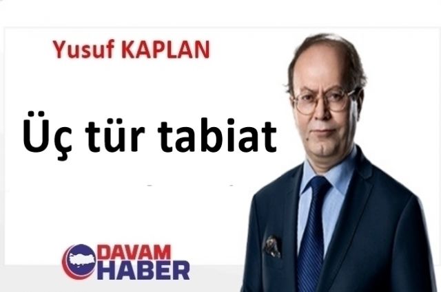 Üç tür tabiat