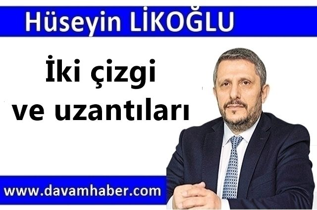 İki çizgi ve uzantıları