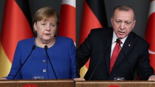 Cumhurbaşkanı Erdoğan, Almanya Başbakanı Merkel ile telefonda görüştü