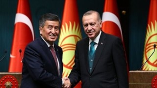 Cumhurbaşkanı Erdoğan, Kırgızistan Cumhurbaşkanı Ceenbekov ile telefonda görüştü
