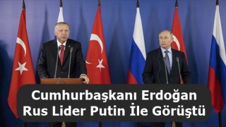 Cumhurbaşkanı Erdoğan, Rusya Devlet Başkanı Putin ile telefonda görüştü