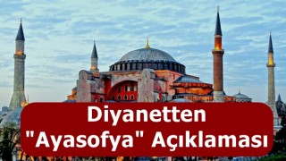 Diyanetten "Ayasofya" Açıklaması