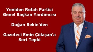 Yeniden Refah Partisi'nden Emin Çölaşan'a sert tepki