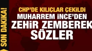 CHP'de kılıçlar çekildi! Muharrem İnce'den zehir zemberek sözler