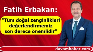 ERBAKAN, KARADENİZ'DE BULUNAN DOĞALGAZ REZERVİ HAKKINDA AÇIKLAMA YAPTI