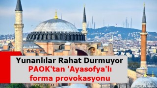 PAOK'tan 'Ayasofya'lı forma provokasyonu