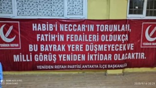 Yeniden Refah Partisi Antakya İlçe Başkanlığı Mahalle Temsilciliklerini Açıyor