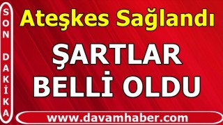 Dağlık Karabağ'da ateşkes anlaşması!