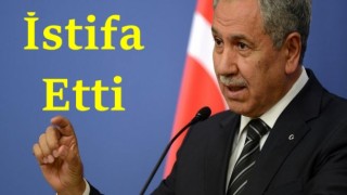 Bülent Arınç istifa etti