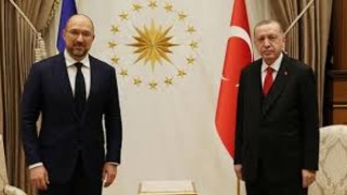 Cumhurbaşkanı Erdoğan, Ukrayna Başbakanı Shmyhal’ı kabul etti