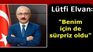 Yeni Hazine ve Maliye Bakanı Lütfi Elvan'dan ilk açıklama