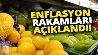 Enflasyon rakamları açıklandı!