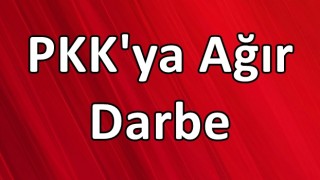 PKK'ya Ağır Darbe