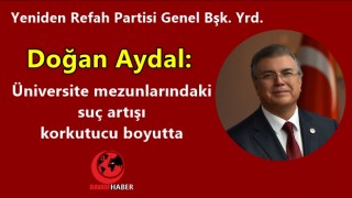 Prof. Dr. Aydal: Üniversite mezunlarındaki suç artışı korkutucu boyutta