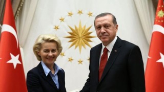 Cumhurbaşkanı Erdoğan, AB Komisyonu Başkanı Ursula von der Leyen ile görüştü