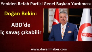 Doğan Bekin: ABD'de iç savaş çıkabilir