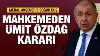 Mahkemeden Ümit Özdağ kararı!