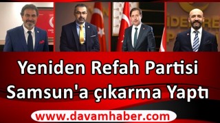 Yeniden Refah Partisi Samsun'a çıkarma Yaptı